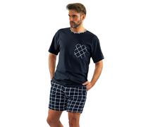 Pigiama uomo Sesto pigiama 100% cotone manica corta + pigiama pantaloncino pi...