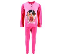 PIGIAMA PRIMAVERILE BARBIE BAMBINA 100% COTONE - YE20024.BFUCSIA