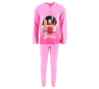 PIGIAMA PRIMAVERILE BARBIE BAMBINA 100% COTONE - YE20024.BROSA