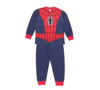Pigiama Primaverile Costume Spiderman Bambino Blu