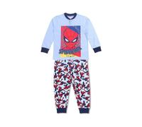 Pigiama Primaverile Spiderman Azzurro