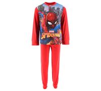 Pigiama Marvel Spiderman per bambino in cotone leggero a maniche lunghe 7075