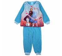 Pigiama Ragazza. La Regina Dei Ghiacci. Colore Blu, 2 A 10 Anni.