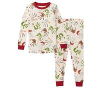Pigiama Ragazza Ragazzi Halloween Morbidi Pigiami Kawaii con Ossa Scheletriche Unisex Bambini Corti Pjs Leggero Invernali Biancheria da Notte Vestiti Pigiameria 2 Pezzi Abiti 4-14 Anni