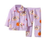 Pigiama Ragazzo Bambino Morbido Due Pezzi Abbigliamento da Casa Set Bambine e Bambini Caldo Cotone Vestiti Neonato Maschio Tuta per Casual