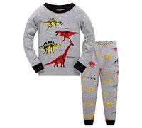Pigiama Ragazzo in Cotone Lungo Bambino Morbido Due Pezzi Biancheria Intima Termica Abbigliamento Bambine e Bambini Tuta da Casa per Casual Morbida Accogliente Delicato sulla Pelle Elegante