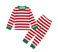 Pigiama Ragazzo in Cotone Lungo Pigiameria Bambino Due Pezzi Abbigliamento da Notte Maglia a Maniche Lunghe e Pantaloni Pyjama Sets Vestiti Invernale Neonato Maschio Ideale per Primavera Autunno