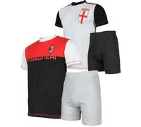 Pigiama ragazzo Milan Corto Abbigliamento Ufficiale Calcio PS 08712