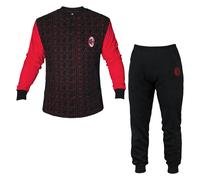 Pigiama Ragazzo MILAN Prodotto Ufficiale Cotone Jersey Art.2010