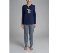 PIGIAMA RAGNO DONNA DR56N1 100% COTONE AUTUNNO INVERNO SERAFINO LETTO NOTTE fant