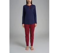 PIGIAMA RAGNO DONNA DR66N1 100% COTONE AUTUNNO INVERNO SERAFINO LETTO NOTTE fant