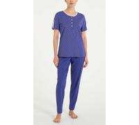 PIGIAMA RAGNO DONNA DT09N8 COTONE PRIMAVERA ESTATE SERAFINO LETTO NOTTE leggero