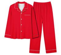 Pigiama Rosso Donna Allattamento Scozzese Set Senza Doccia Pagamento alla Salopette Spalline Verde Natalizia Primavera Occhi Scacchi Inserti Spiritoso Marito Tigrato Vestiti