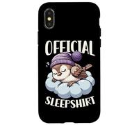 Pigiama sarcastico ufficiale del passero Custodia per iPhone X/XS