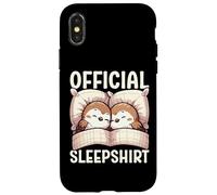 Pigiama sarcastico ufficiale del passero Custodia per iPhone X/XS