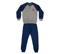 Pigiama serafino invernale maniche lunghe cotone Navigare lungo bambino 3803