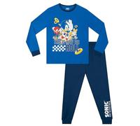 Pigiama Sonic | Pigiama Interi Bambini | Pigiamoni Ragazzi | Blu 11-12 Anni