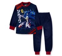 Pigiama Sonic The Hedgehog per bambino in pile lungo bimbo maniche lunghe 6990