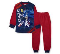 Pigiama Sonic The Hedgehog per bambino in pile lungo bimbo maniche lunghe 6990