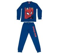Pigiama Spiderman Marvel Maniche Lunghe Blu