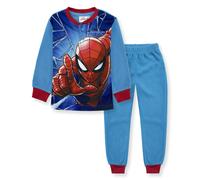 Pigiama Spiderman per bambino in pile lungo bimbo maniche lunghe 6989