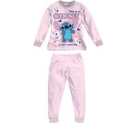 Pigiama Stitch interno felpato da 3 a 10 anni