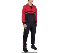 Pigiama Tuta Garzata Rossa Zip Intera Milan XXL