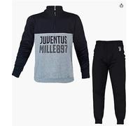 Pigiama Tuta Uomo Felpa Mezza Zip Juventus Prodotto Ufficiale JU1409