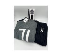 PIGIAMA TUTA UOMO PILE MEZZA ZIP MANICA LUNGA COLLECTION 2024-2025 HERMET FC JUV