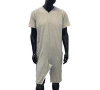 Pigiama Tutone Sanitario COMFORT Manica Corta Pantalone Corto 2 Cerniere/Zip