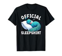 Pigiama Ufficiale con Pavone Sarcasmo Lazy Nap Maglietta