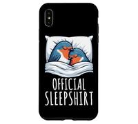 Pigiama ufficiale con Robin Sarcasm Bedtime Nap Custodia per iPhone XS Max