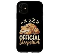 Pigiama ufficiale del rospo sarcastico, abbigliamento da notte animale Custodia per iPhone 11