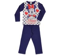 Pigiama ufficiale Disney Minnie Mouse maniche lunghe bambina 3319
