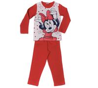 Pigiama ufficiale Disney Minnie Mouse maniche lunghe bambina 3319