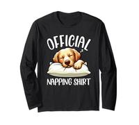 Pigiama Ufficiale Golden Retriever Napper Late Riser Maglia a Manica