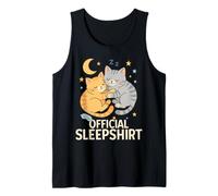 Pigiama Ufficiale per Gli Amanti degli Animali del Gatto Che Dorme Canotta