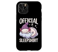 Pigiama ufficiale Sleepshirt Axolotl con animali che dormono Custodia per iPhone 11 Pro