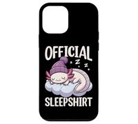 Pigiama ufficiale Sleepshirt Axolotl con animali che dormono Custodia per iPhone 12 mini