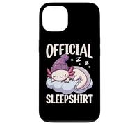 Pigiama ufficiale Sleepshirt Axolotl con animali che dormono Custodia per iPhone 13
