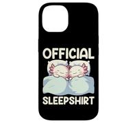 Pigiama ufficiale Sleepshirt Axolotl con animali che dormono Custodia per iPhone 14