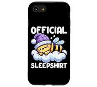 Pigiama ufficiale Sleepshirt Bee Napping Lazy Sleeping Pigiama Custodia per iPhone SE (2020) / 7/8