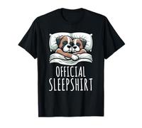 Pigiama Ufficiale Sleepshirt Boxer Lazy Sleeping Animals Maglietta