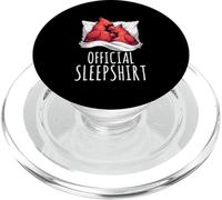 Pigiama ufficiale Sleepshirt Cardinal Lazy Napper Sleep PopSockets PopGrip per MagSafe