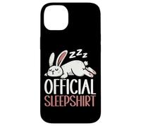 Pigiama ufficiale Sleepshirt coniglio sonno Sarcasm Dream Custodia per iPhone 14 Plus