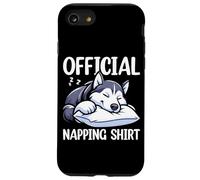 Pigiama ufficiale Sleepshirt Husky Nap Lovers Lazy Custodia per iPhone SE (2020) / 7/8