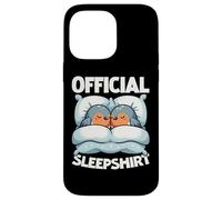 Pigiama ufficiale Sleepshirt Robin Sleep Lazy Sarcasm Humor Custodia per iPhone 14 Pro Max