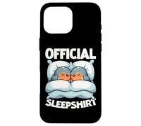 Pigiama ufficiale Sleepshirt Robin Sleep Lazy Sarcasm Humor Custodia per iPhone 16 Pro Max