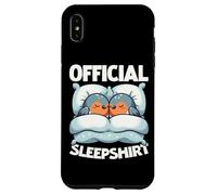 Pigiama ufficiale Sleepshirt Robin Sleep Lazy Sarcasm Humor Custodia per iPhone XS Max