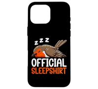 Pigiama ufficiale Sleepshirt Robin Sleepshirt Lazy Sleeper Custodia per iPhone 16 Pro Max